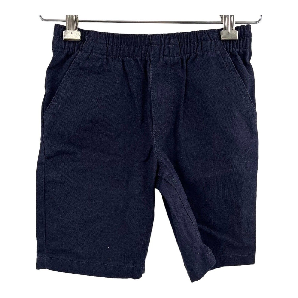 Kids‎ Headquarters Navy Blue Pull On Shorts 4 New